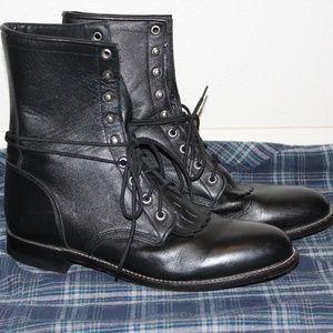 Justin Ropers Women Boots Black